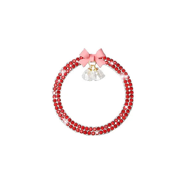 Rhinestone Bow Car Start Button Cover