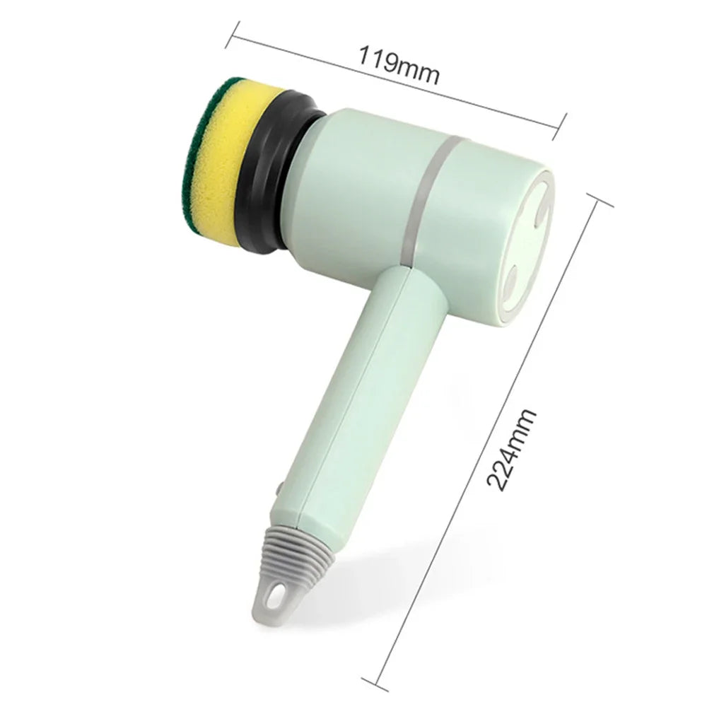 3-in-1 USB Rechargeable Electric Cleaning Brush