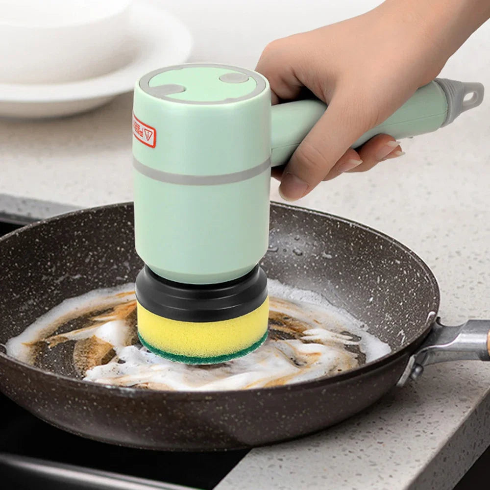 3-in-1 USB Rechargeable Electric Cleaning Brush