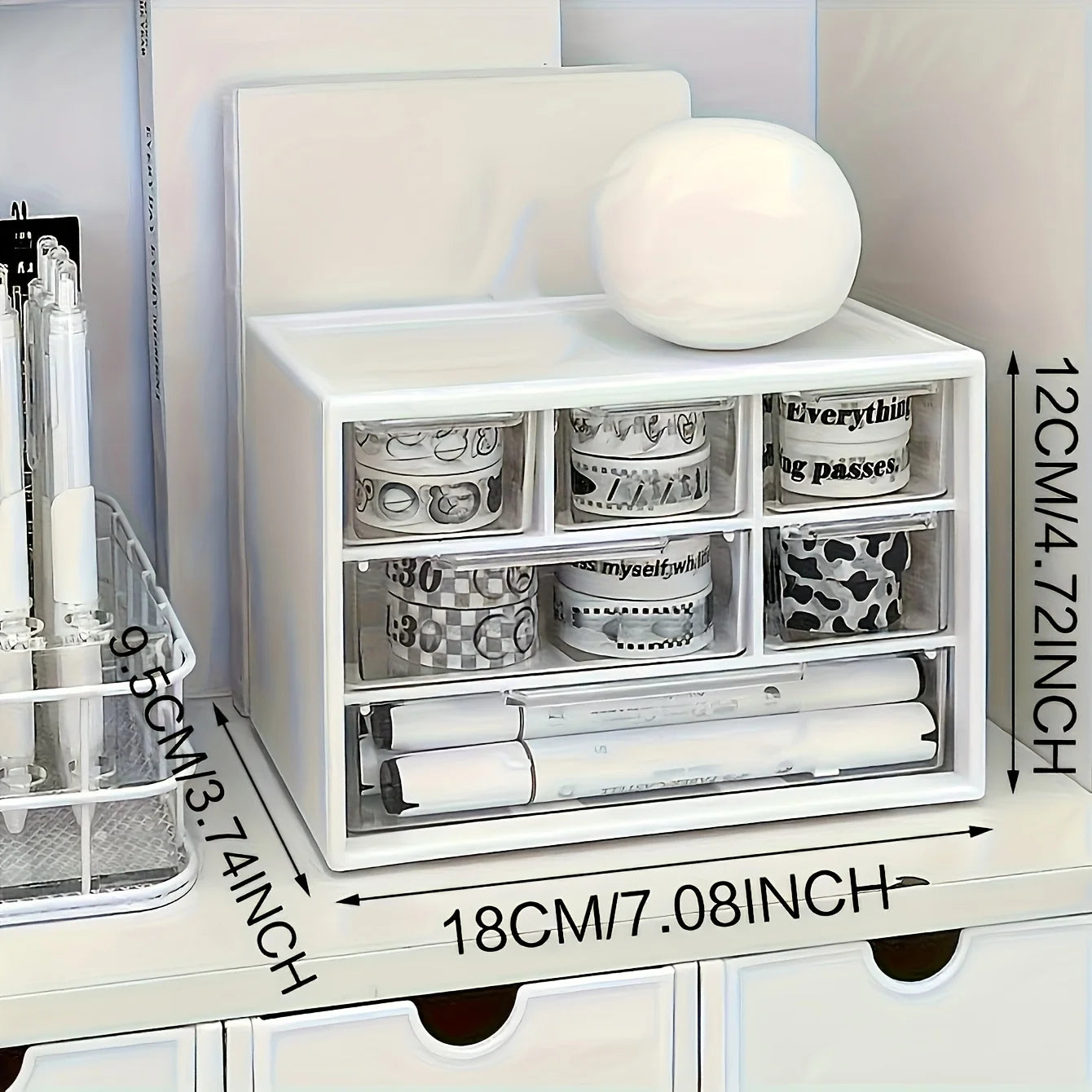 6-Drawer Desktop Organizer