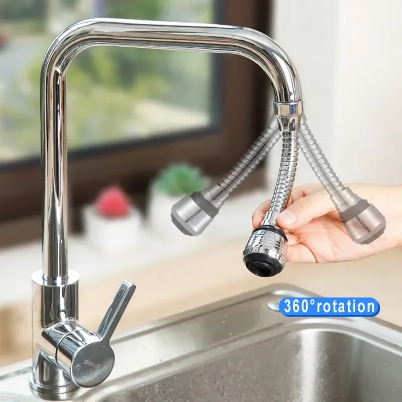 360° Rotatable Faucet Bubbler Extender