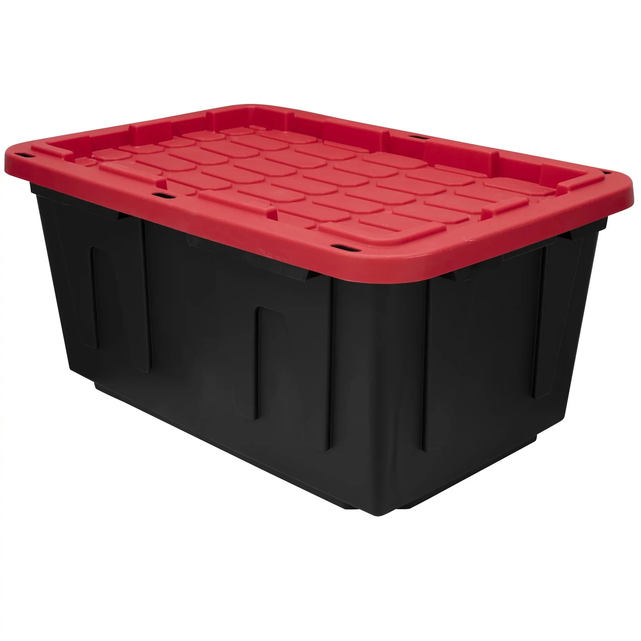 27-Gallon Heavy Duty Plastic Storage Bin – Snap Lid
