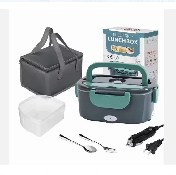 Portable Electric Lunch Box Food Warmer – 1.5L, 60W