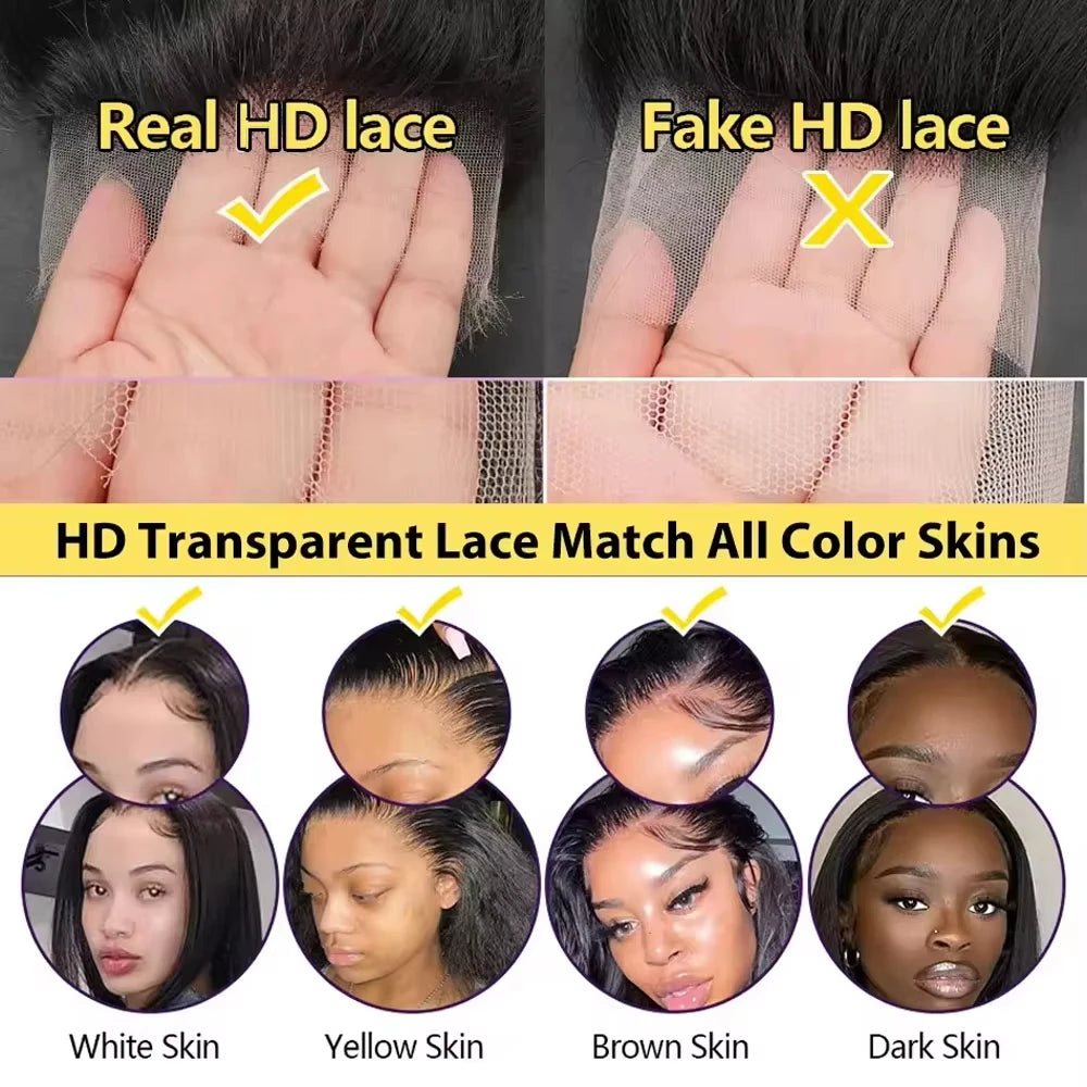 Deep Wave HD Lace Front Wig