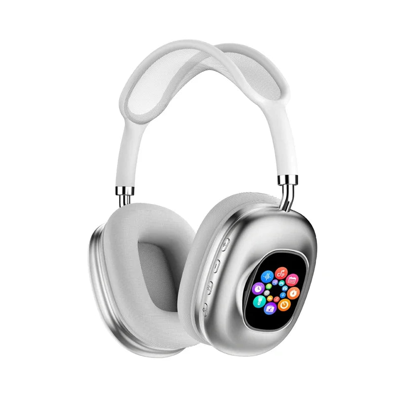 New 2-in-1 Wireless Bluetooth Headphones Detachable Smart Color Touchscreen Headset Portable Mini Speaker for Music Calls