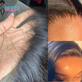 HD Lace Frontal Wig 30" Bone Straight