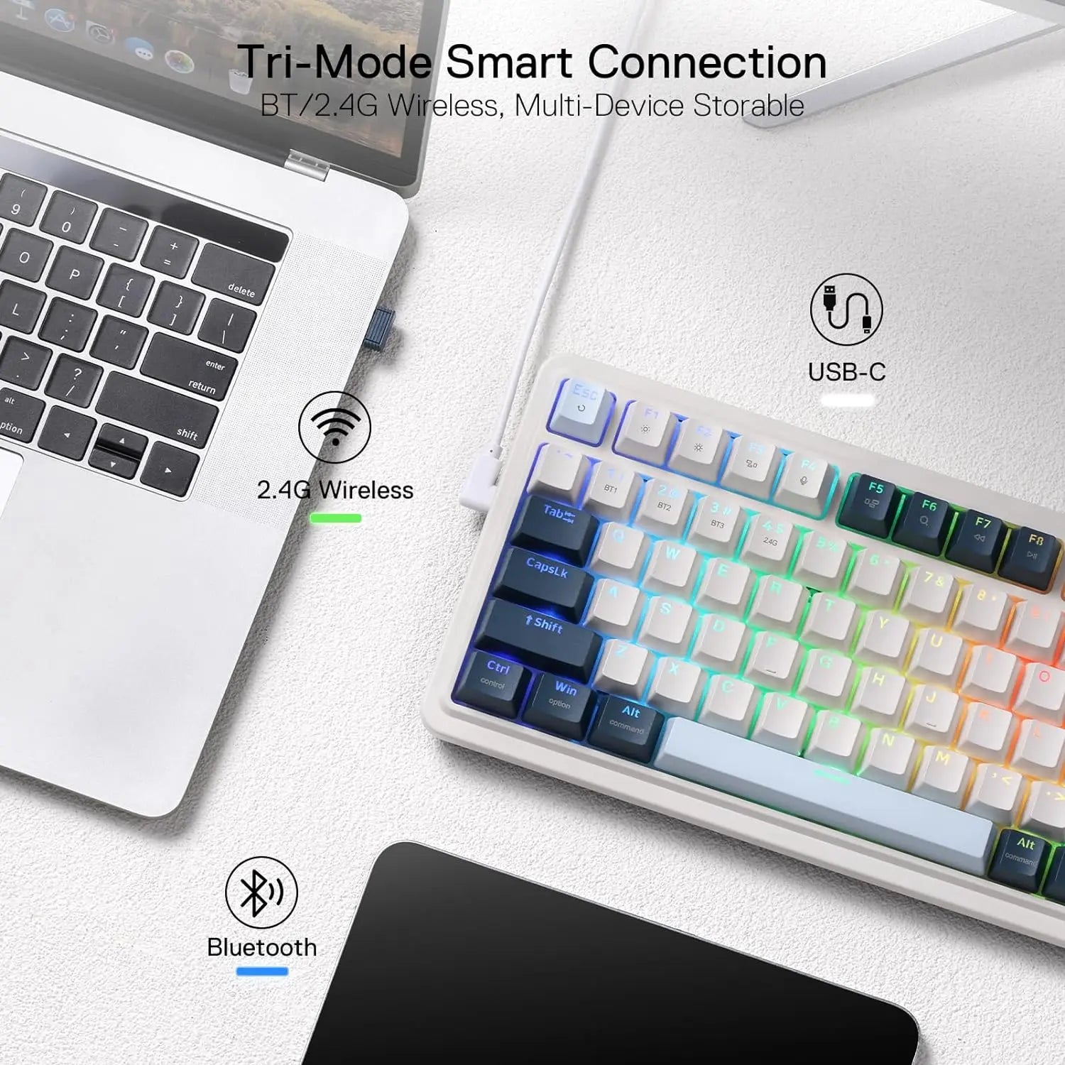 Redragon K686 PRO Wireless RGB Mechanical Keyboard