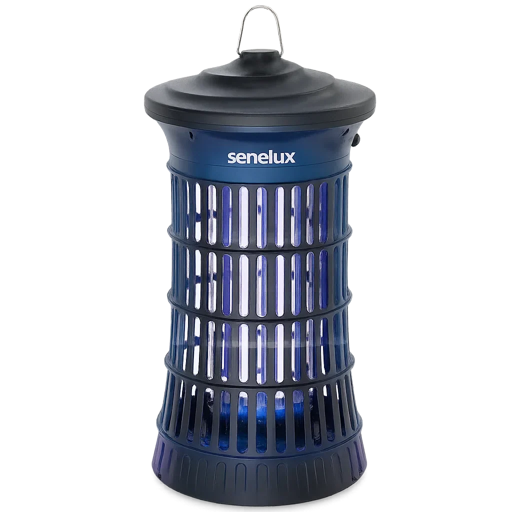 Senelux Mosquito Killer Lamp 4500V Fly Zapper 20W Insect Mosquito Trap with UV Light Bug Zapper 100m³ Coverage for Indoor Garden Outdoor-0