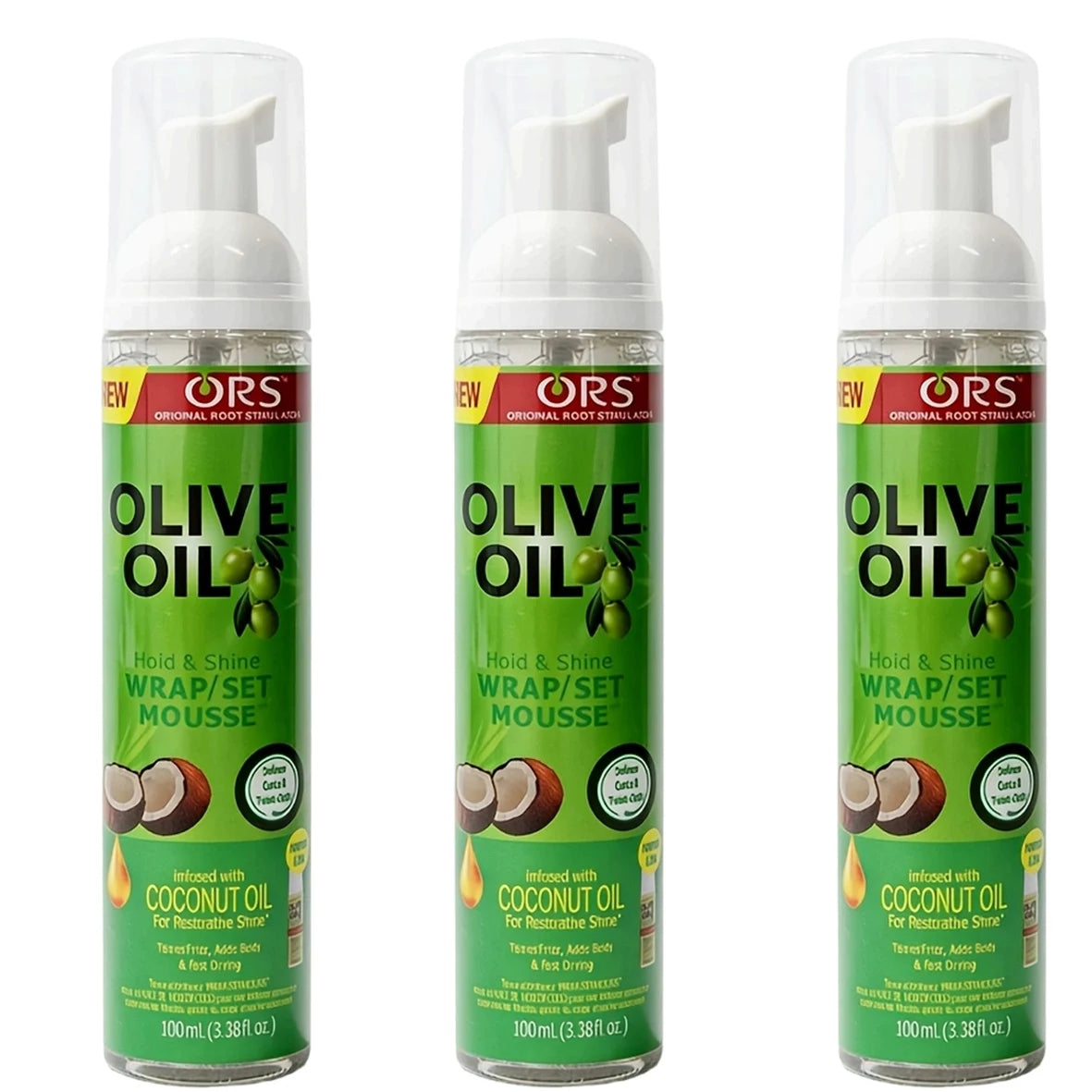 Curly Hair Mousse for Wigs – Strong Hold, Anti-Frizz