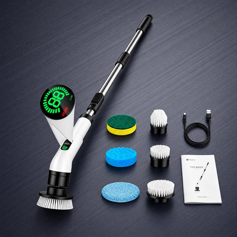 Cordless Electric Spin Scrubber