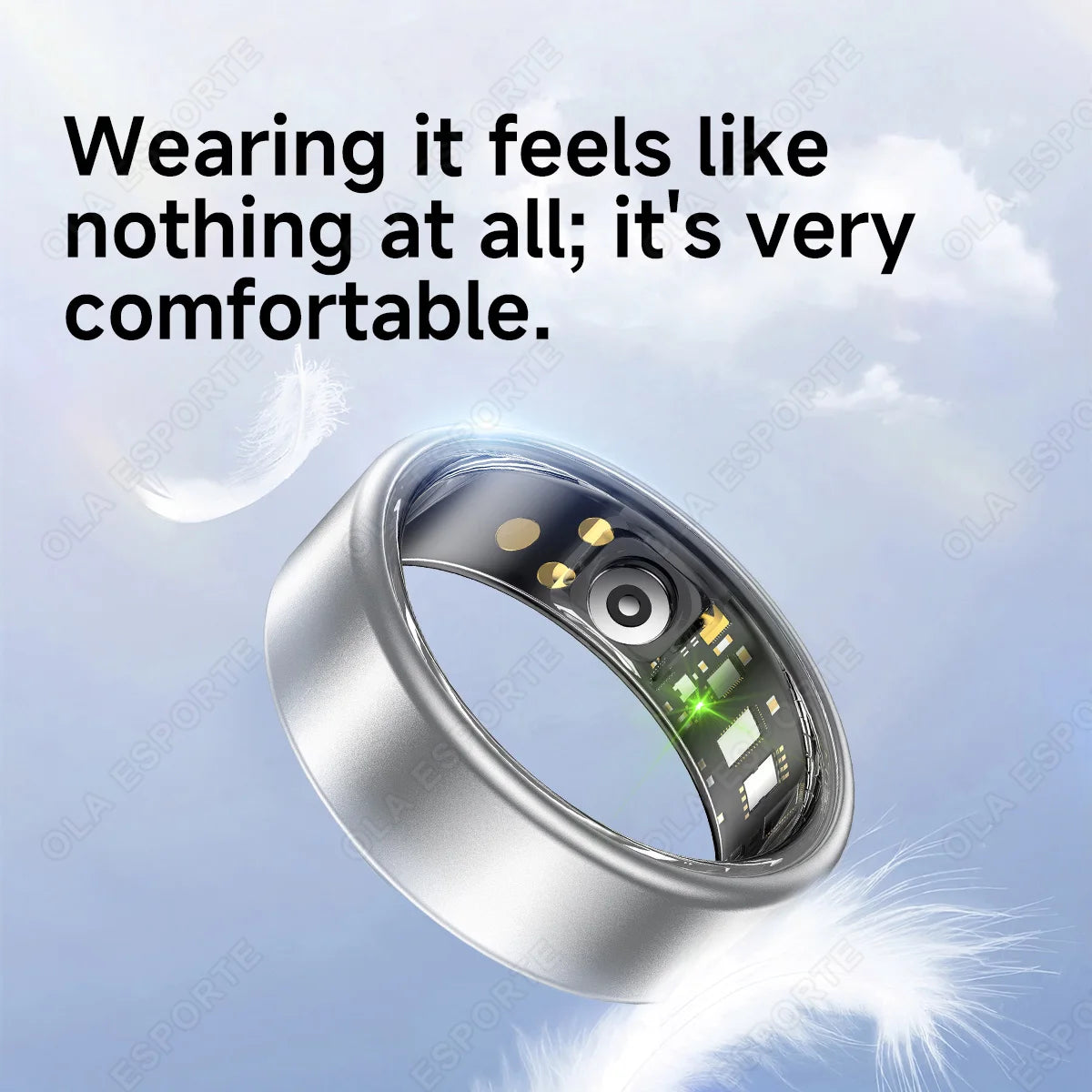 Smart Fitness Tracking Ring