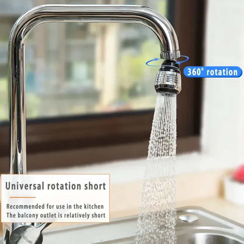 360° Rotatable Faucet Bubbler Extender
