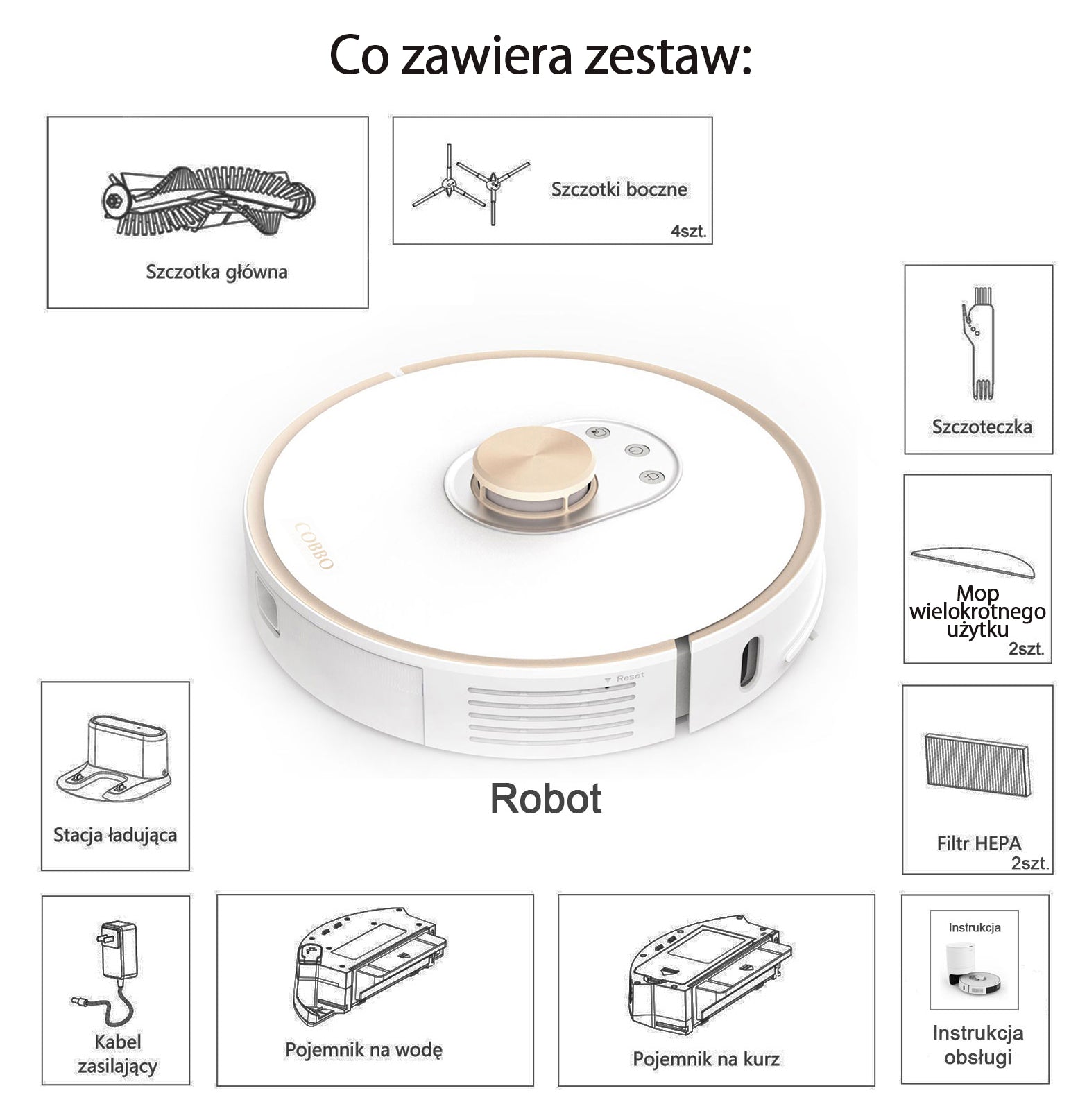COBBO PRO27 Robot Mop and Vacuum-11