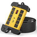 10-Outlet Heavy Duty Surge Protector Power Strip – 2800 Joules